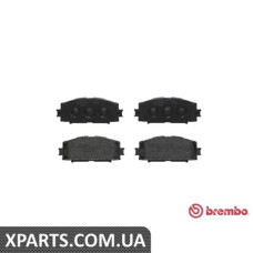 Гальмівні дискові колодки, к-кт. BREMBO P83086