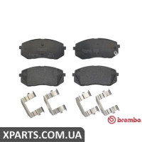 Гальмівні дискові колодки, к-кт. BREMBO P30056