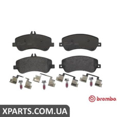 Тормозные колодки дисковые, к-кт. BREMBO P50086