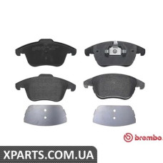 Тормозные колодки дисковые, к-кт. BREMBO P44020