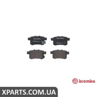 Гальмівні дискові колодки, к-кт. BREMBO P28072