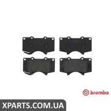 Гальмівні дискові колодки, к-кт. BREMBO P83102