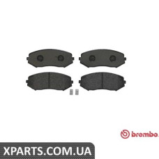 Тормозные колодки дисковые, к-кт. BREMBO P79018