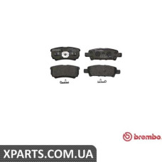 Тормозные колодки дисковые, к-кт. BREMBO P54034