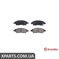 Гальмівні дискові колодки, к-кт. BREMBO P56070