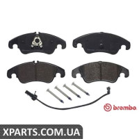 Гальмівні дискові колодки, к-кт. BREMBO P85145