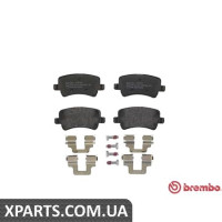Гальмівні дискові колодки, к-кт. BREMBO P86021