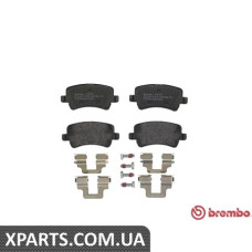 Тормозные колодки дисковые, к-кт. BREMBO P86021