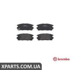 Тормозные колодки дисковые, к-кт. BREMBO P10004