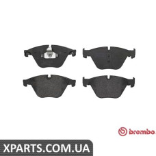 Гальмівні дискові колодки, к-кт. BREMBO P06074