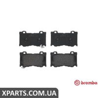 Гальмівні дискові колодки, к-кт. BREMBO P56089