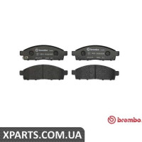 Гальмівні дискові колодки, к-кт. BREMBO P54038