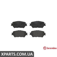 Тормозные колодки дисковые, к-кт. BREMBO P83062