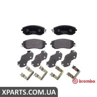 Гальмівні дискові колодки, к-кт. BREMBO P78021