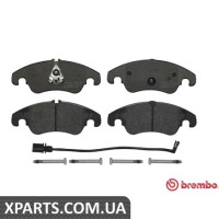 Гальмівні дискові колодки, к-кт. BREMBO P85098