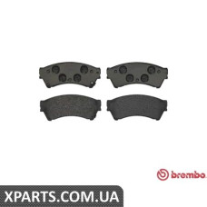 Тормозные колодки дисковые, к-кт. BREMBO P49039