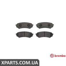 Гальмівні дискові колодки, к-кт. BREMBO P83049
