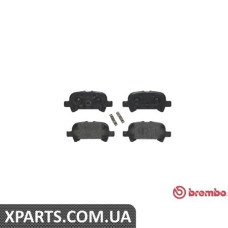 Гальмівні дискові колодки, к-кт. BREMBO P83110