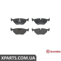 Гальмівні дискові колодки, к-кт. BREMBO P06025