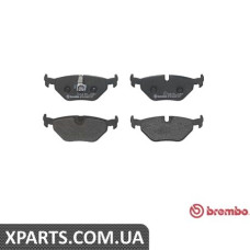 Тормозные колодки дисковые, к-кт. BREMBO P06025