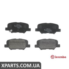 Тормозные колодки дисковые, к-кт. BREMBO P61111