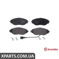 Гальмівні дискові колодки, к-кт. BREMBO P85131