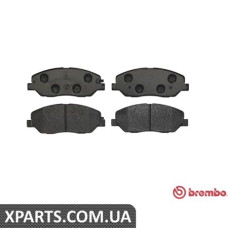 Гальмівні дискові колодки, к-кт. BREMBO P30036