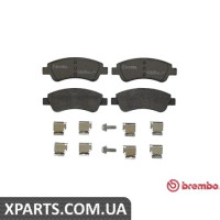 Гальмівні дискові колодки, к-кт. BREMBO P61066
