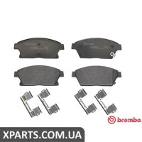 Гальмівні дискові колодки, к-кт. BREMBO P59077