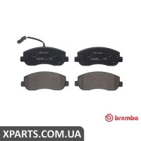 Гальмівні дискові колодки, к-кт. BREMBO P68062