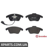 Гальмівні дискові колодки, к-кт. BREMBO P85146