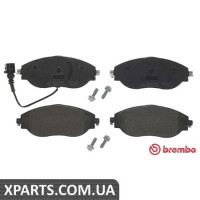 Гальмівні дискові колодки, к-кт. BREMBO P85144
