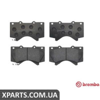 Гальмівні дискові колодки, к-кт. BREMBO P83107