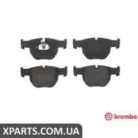 Гальмівні дискові колодки, к-кт. BREMBO P44012