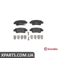 Гальмівні дискові колодки, к-кт. BREMBO P28046