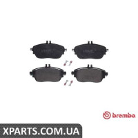 Гальмівні дискові колодки, к-кт. BREMBO P50093