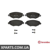 Гальмівні дискові колодки, к-кт. BREMBO P24060