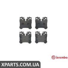Гальмівні дискові колодки, к-кт. BREMBO P83076