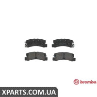 Гальмівні дискові колодки, к-кт. BREMBO P83015