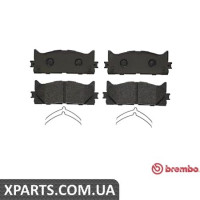 Гальмівні дискові колодки, к-кт. BREMBO P83117