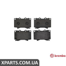 Гальмівні дискові колодки, к-кт. BREMBO P83048