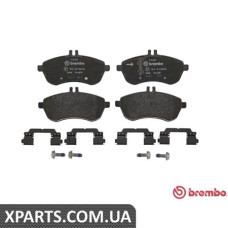 Тормозные колодки дисковые, к-кт. BREMBO P50067