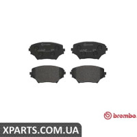 Гальмівні дискові колодки, к-кт. BREMBO P83055