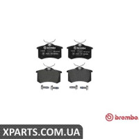 Гальмівні дискові колодки, к-кт. BREMBO P68024