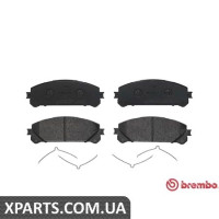 Гальмівні дискові колодки, к-кт. BREMBO P83145