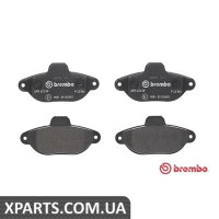 Гальмівні дискові колодки, к-кт. BREMBO P23096