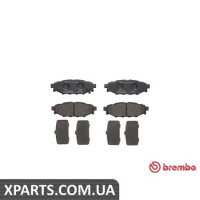 Гальмівні дискові колодки, к-кт. BREMBO P78020