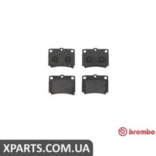 Тормозные колодки дисковые, к-кт. BREMBO P54026