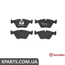 Тормозные колодки дисковые, к-кт. BREMBO P06043