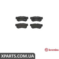 Гальмівні дискові колодки, к-кт. BREMBO P30014